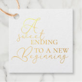 Klasse 2025 Danke für den Abschluss Wünsche Geschenkanhänger (Vorderseite)