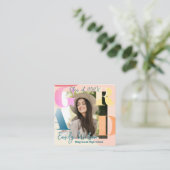 Klasse 2025 Einladung des Mini-Foto-Abschlusses (Stehend Vorderseite)