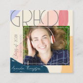 Klasse 2025 Einladung des Mini-Foto-Abschlusses (Vorderseite)