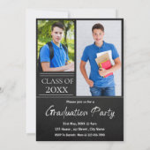 Klasse 2025 Elegant Senior Grad Ankündigung (Rückseite)