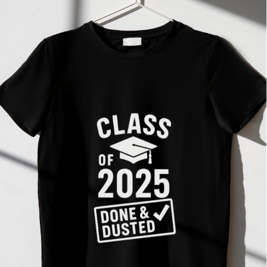 Klasse 2025 - Fertig & trostet" T-Shirt