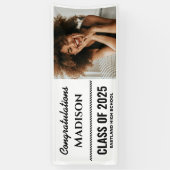Klasse 2025 | Fett Typografy Graduate Foto Banner (Vertikal)