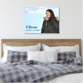 Klasse 2025 Foto-Abschluss für Graduate Leinwanddruck (Insitu (Schlafzimmer))