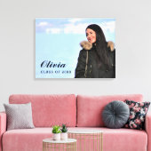 Klasse 2025 Foto-Abschluss für Graduate Leinwanddruck (Insitu (Wohnzimmer))