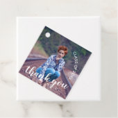 Klasse 2025 Foto Abschluss Vielen Dank Geschenkanhänger (Beispiel)