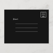 Klasse 2025 Foto Abschluss Vielen Dank Postcard Postkarte (Rückseite)