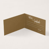 Klasse 2025 Foto Graduation Party Advice Card (Innenseite)