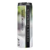 Klasse 2025 Foto SIE HABEN IT-Abschluss-Geschenk Thermosbecher (Rückseite)