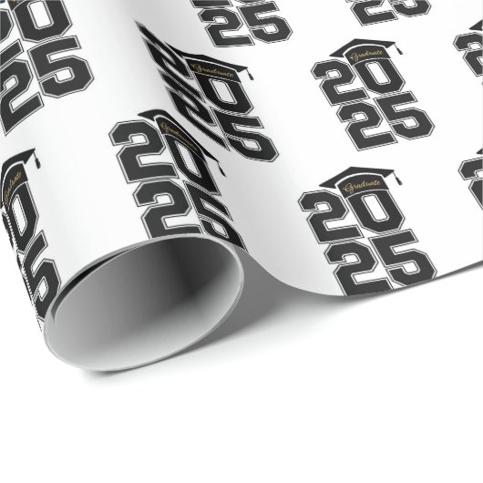 Klasse 2025 geschenkpapier (Rolleneckpunkt)