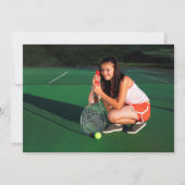 Klasse 2025 Graduate Classic 2 Foto Abschluss Ankündigung (Rückseite)