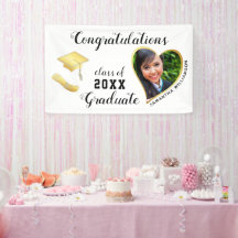 Klasse 2025 Graduate Foto Weißer Abschluss