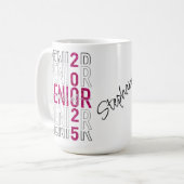 Klasse 2025 Hochrangige Tasse (Vorderseite Links)