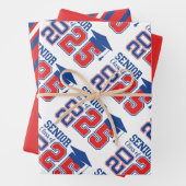 Klasse 2025 Hoher Abschluss Geschenkpapier Set (Beispiel)