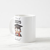 Klasse 2025 kaffeetasse (Vorderseite Links)