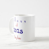 Klasse 2025 kaffeetasse (Vorderseite Links)