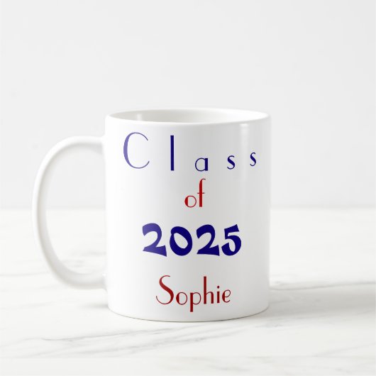 Klasse 2025 kaffeetasse (Links)