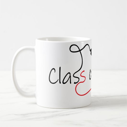 Klasse 2025 kaffeetasse (Links)