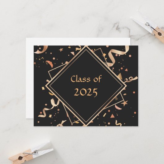 Klasse 2025, karte (Vorderseite/Rückseite Beispiel)