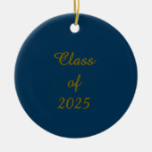 Klasse 2025 keramik ornament (Vorne)