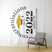 Klasse 2025 _ Klasse 2026 Absolvent Wandteppich (Beispiel)
