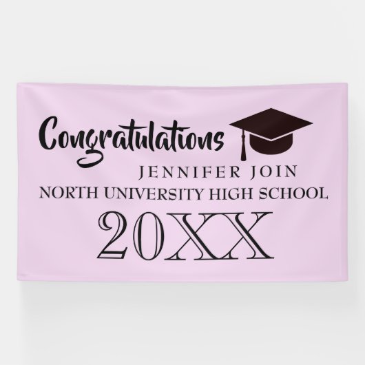 Klasse 2025, Klasse des Abschlusses 2026 Banner (Horizontal)