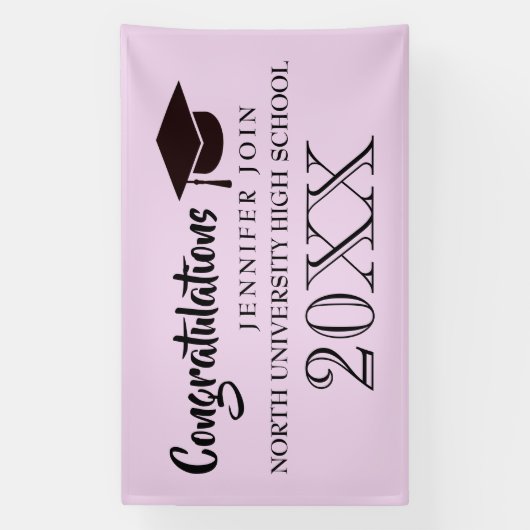 Klasse 2025, Klasse des Abschlusses 2026 Banner (Vertikal)