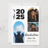 Klasse 2025, Mindeststufe für die Graduation von F Einladung (Vorderseite)