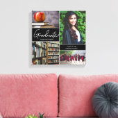 Klasse 2025 Moderne Graduate Foto Collage Leinwanddruck (Insitu (Wohnzimmer))