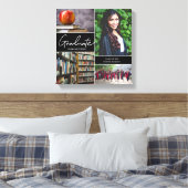 Klasse 2025 Moderne Graduate Foto Collage Leinwanddruck (Insitu (Schlafzimmer))