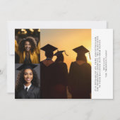 KLASSE 2025 MULTI-Foto-Abschluss der High School Ankündigung (Rückseite)