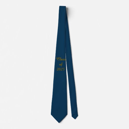 Klasse 2025 Neck Tie Krawatte (Vorderseite)