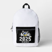 Klasse 2025 - Senior 2025 - Volleyball-Mama Bedruckter Rucksack (Vorderseite)