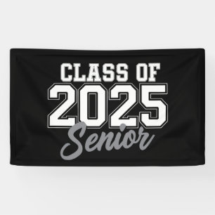 Klasse 2025 Senior Rückkehr zur Schule 2025 Vintag Banner