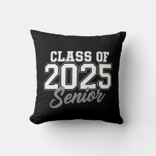 Klasse 2025 Senior Rückkehr zur Schule 2025 Vintag Kissen