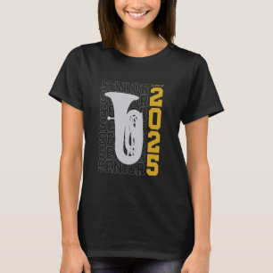 Klasse 2025 Senior Tuba für Tuba Player T-Shirt