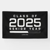 Klasse 2025 Senior Year Loading Senior 2025 Banner (Horizontal)