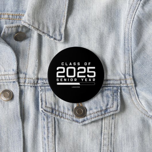Klasse 2025 Senior Year Loading Senior 2025 Button (Beispiel)