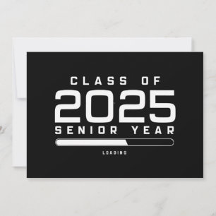 Klasse 2025 Senior Year Loading Senior 2025 Einladung