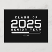Klasse 2025 Senior Year Loading Senior 2025 Postkarte (Vorderseite)