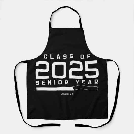 Klasse 2025 Senior Year Loading Senior 2025 Schürze (Vorderseite)