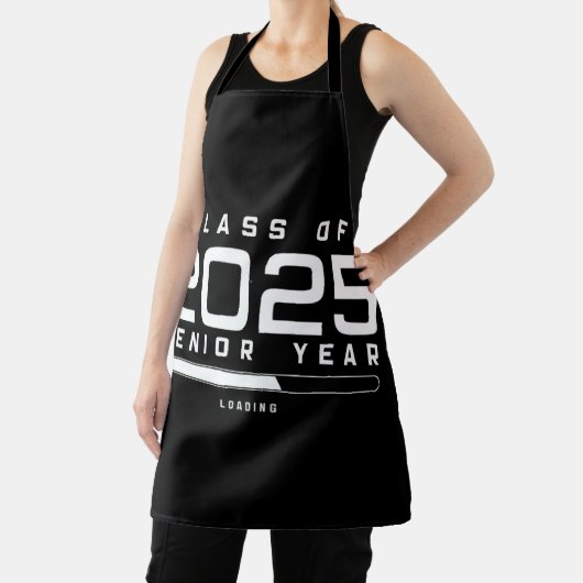 Klasse 2025 Senior Year Loading Senior 2025 Schürze (InSitu)