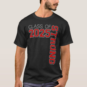 Klasse 2025: starke Absolventen-Klasse mit 25 Red  T-Shirt