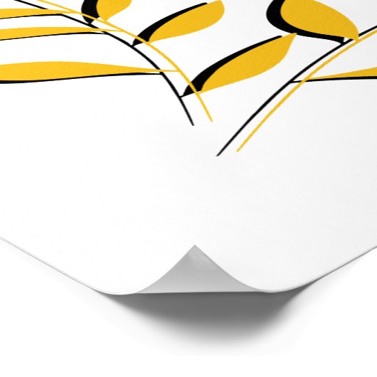 Klasse 2025 - Sunshine Poster (Ecke)