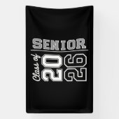 Klasse 2026 Abitur 26 Absolvent Banner (Vertikal)