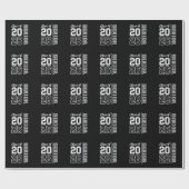Klasse 2026 Abitur 26 Absolvent Geschenkpapier (Flach)