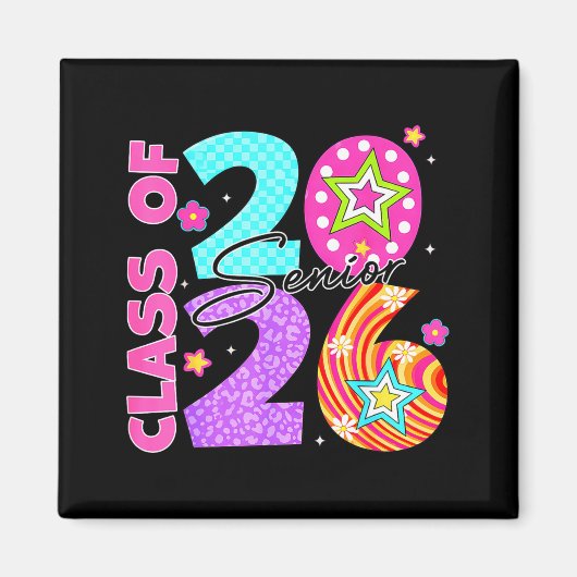 Klasse 2026 Abschluss 2026 für Schüler Magnet (Vorne)
