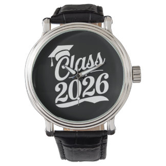 Klasse 2026 Abschluss für den Abschluss eines Schu Armbanduhr