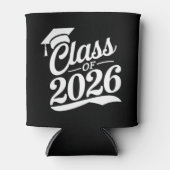 Klasse 2026 Abschluss für den Abschluss eines Schu Dosenkühler (Vorderseite)