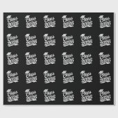 Klasse 2026 Abschluss für den Abschluss eines Schu Geschenkpapier (Flach)