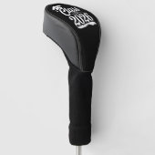Klasse 2026 Abschluss für den Abschluss eines Schu Golf Headcover (angewinkelt)